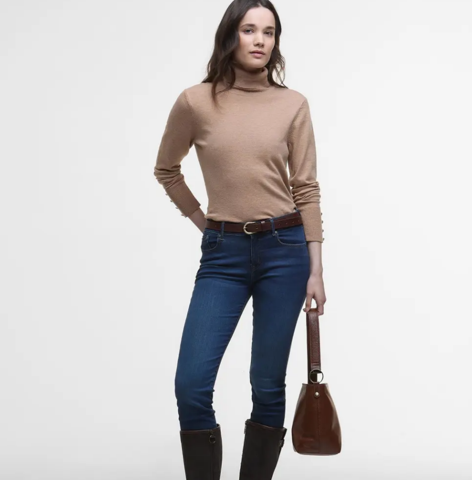 Barbour Pull col roulé Corbridge