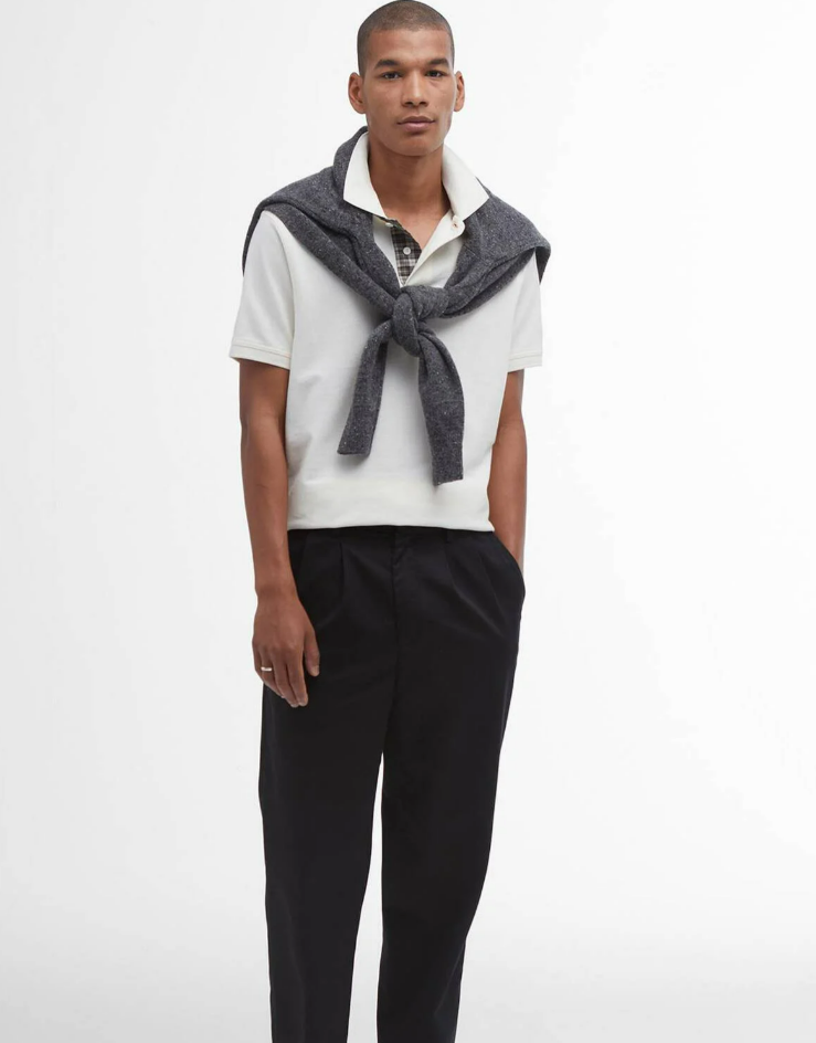Barbour Polo Pima coton crew