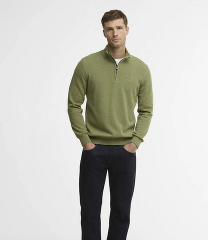 Barbour Pull cotton quarter zip