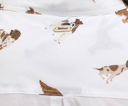 Barbour chemise safari motif chiens
