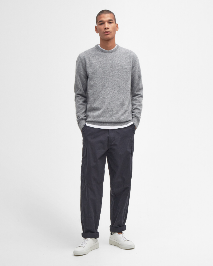 Barbour pull col rond