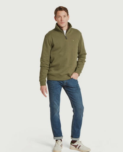 Schoffel Country Pull Kingsand Quarter Zip Jumper