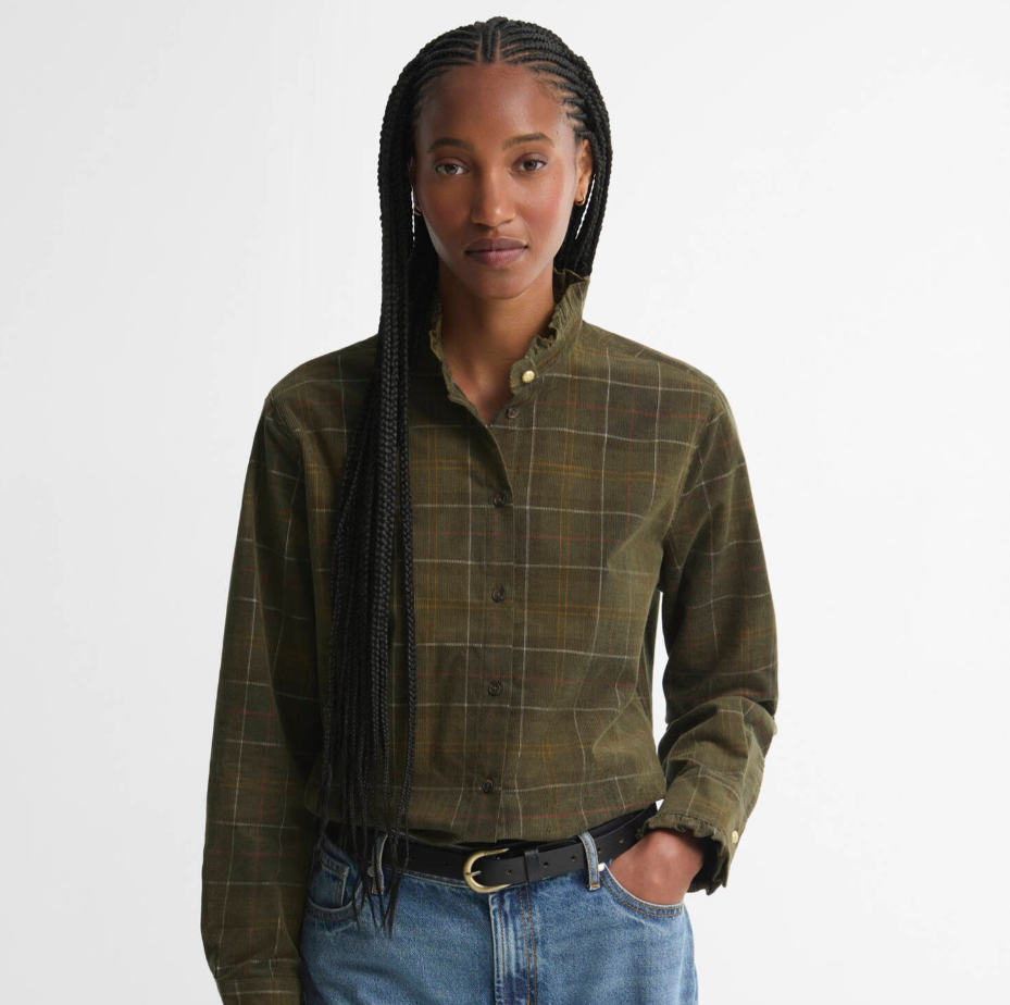 Barbour chemise velours Shae