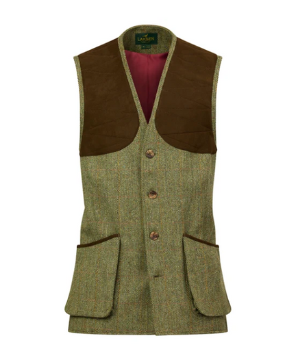 Laksen Gilet Berleigh Leith Tweed Sporting
