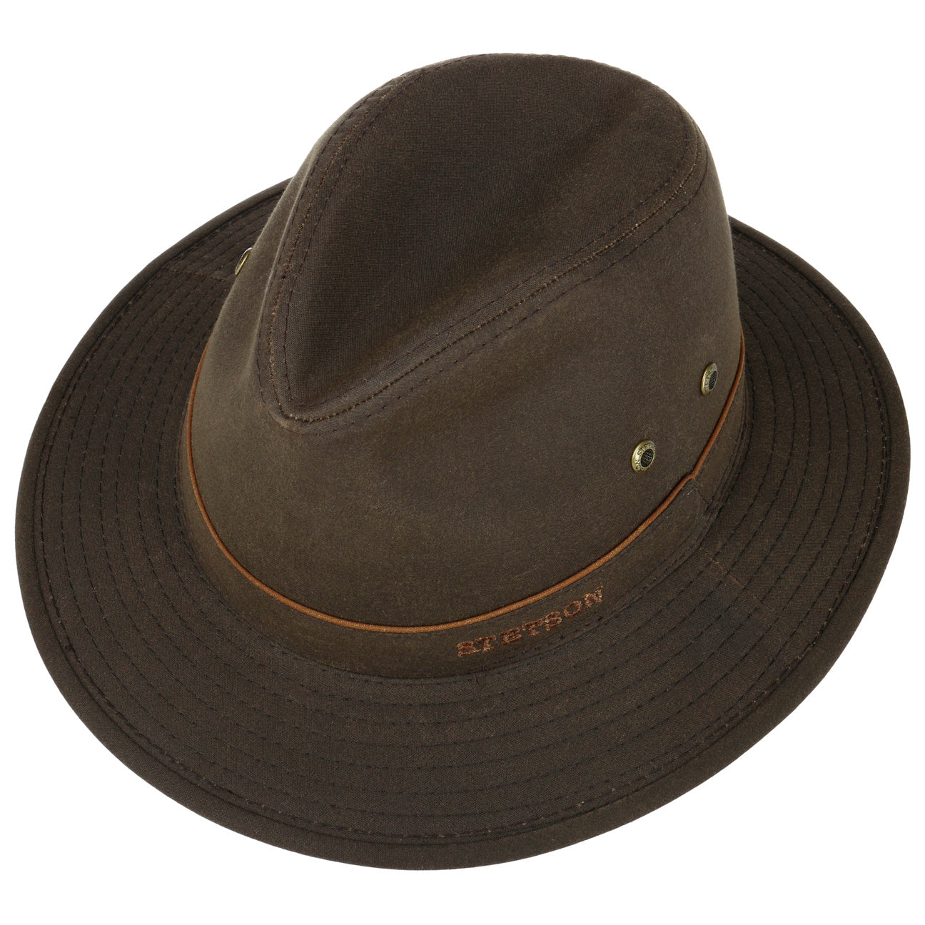 Stetson chapeau coton huilé