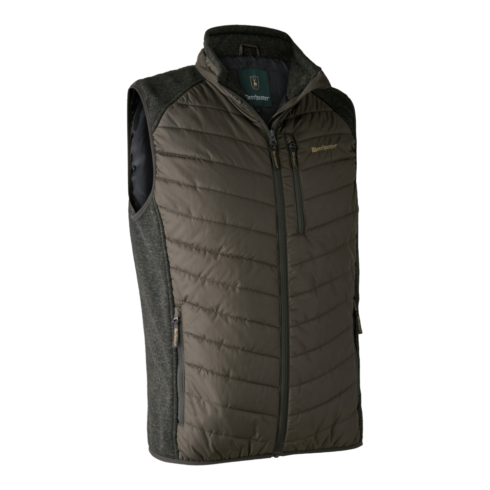 Deerhunter Gilet Matelassé Moor padded avec tricot