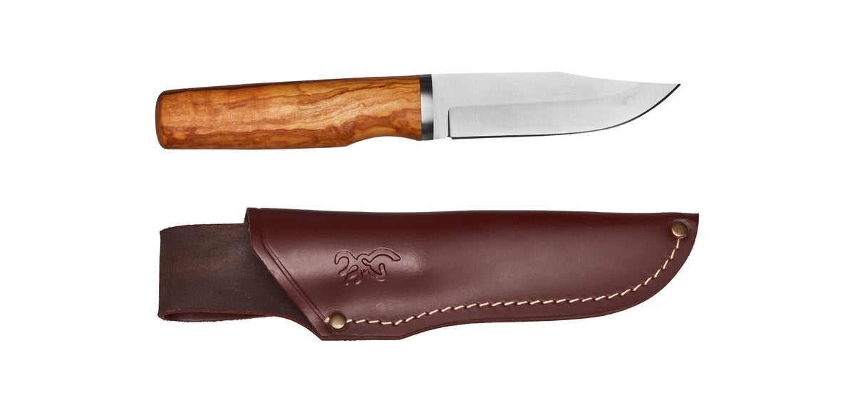 Browning Couteau Nordic Fixed olive Wood 10.5cm