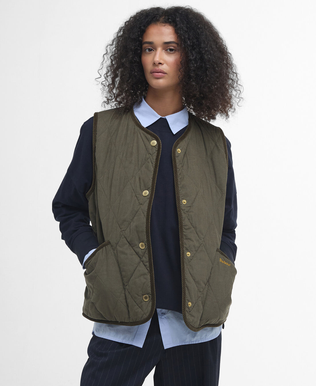 Barbour Gilet Cecily Vert