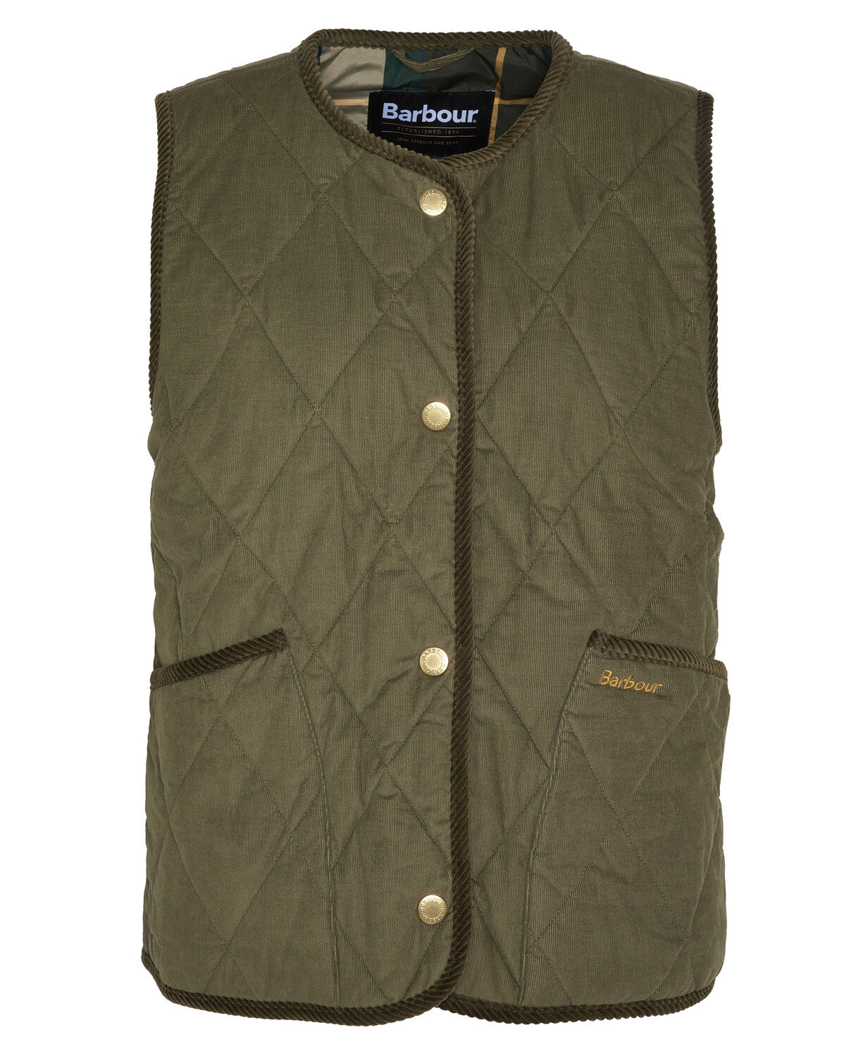 Barbour Gilet Cecily Vert