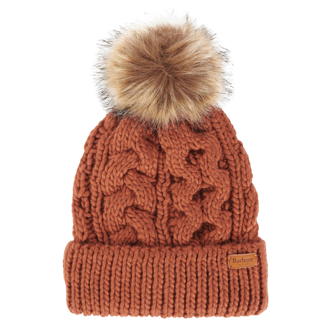 Barbour Bonnet Cable Rouille