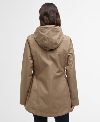 Barbour Veste Femme Maple Beige Tartant vert