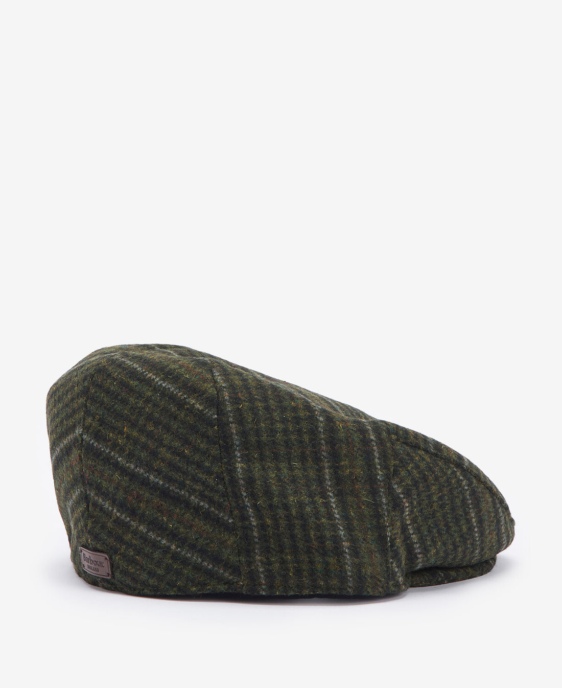 Barbour Casquette en Tweed Vert