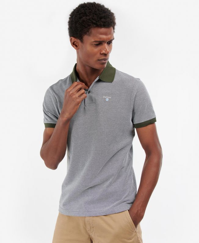 Barbour Polo Olive