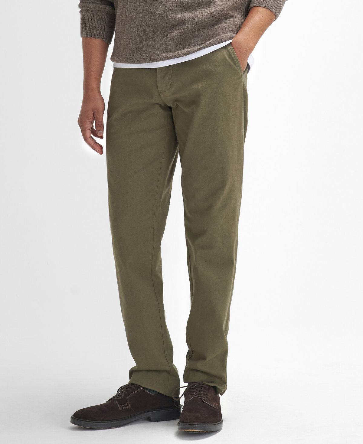 Barbour Pantalon homme Olive