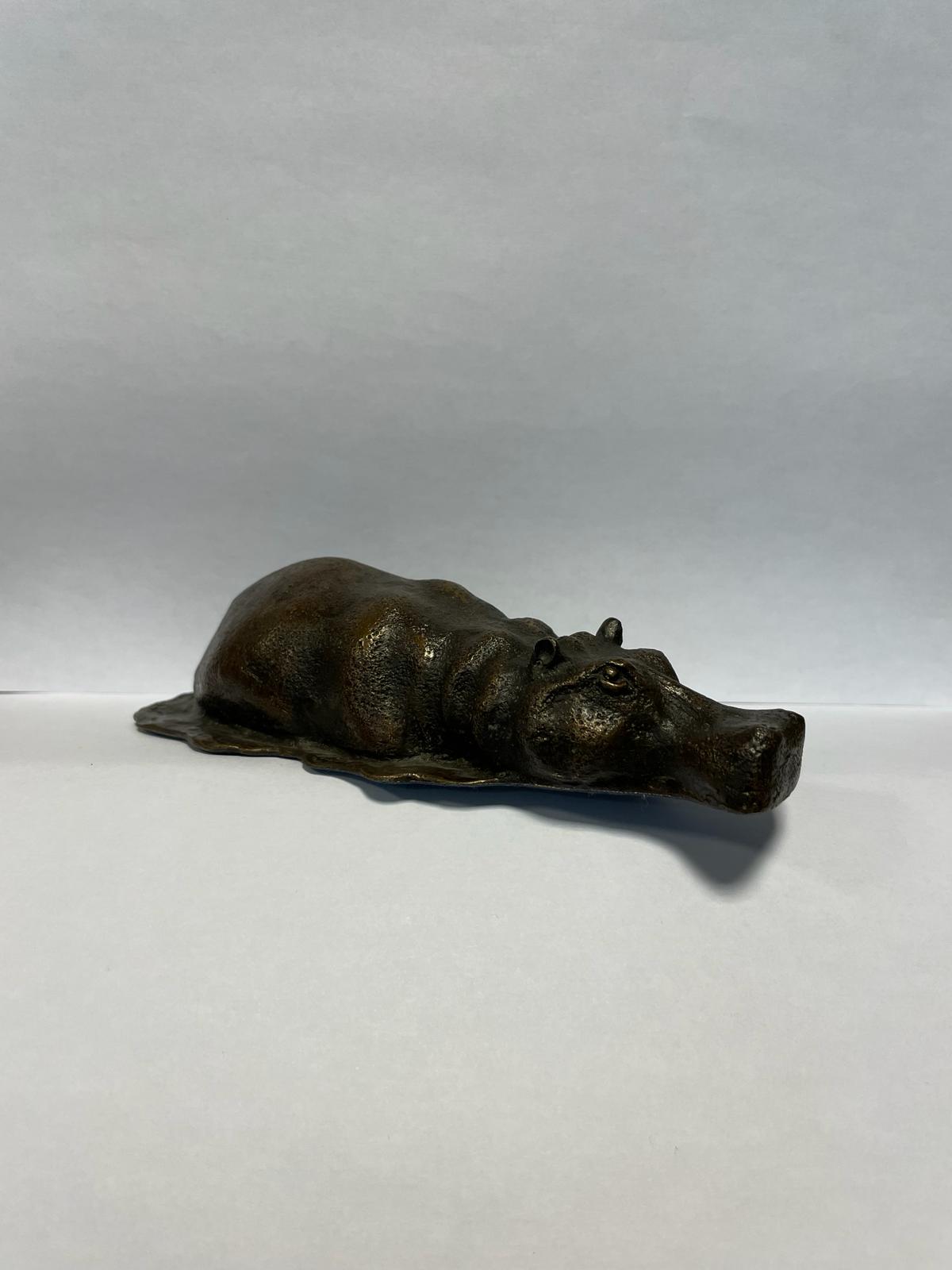 Lover green Bronze Hippo