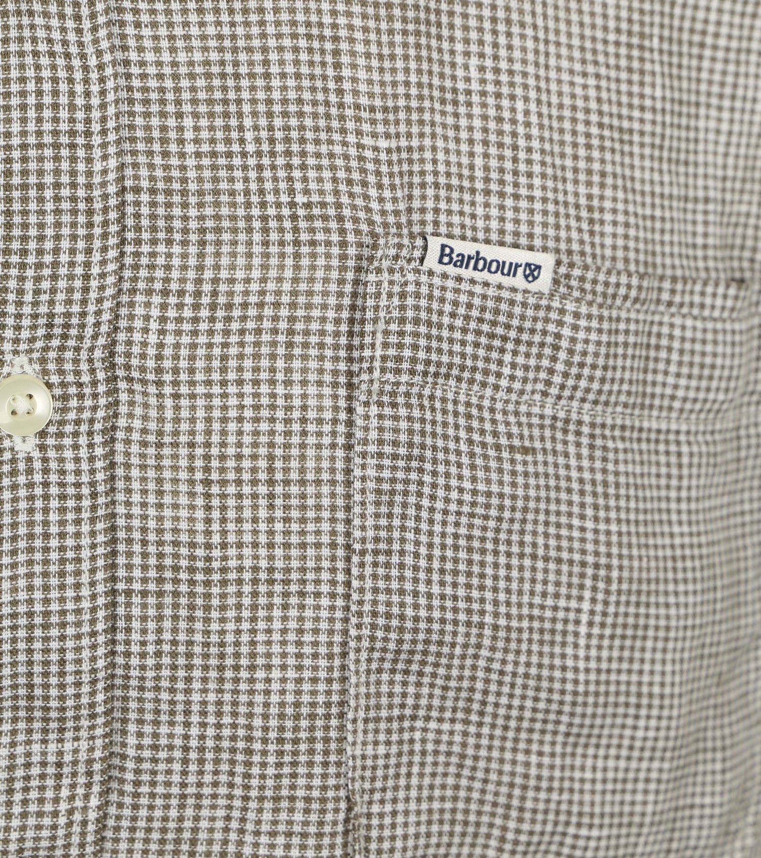 Barbour Chemise en lin olive