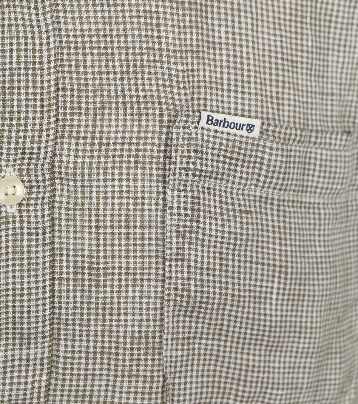 Barbour Chemise en lin olive