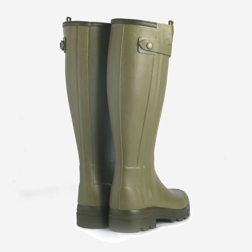 Le Chameau Bottes chasseur pour hommes doublées en cuir